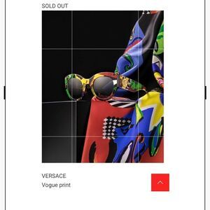 Versace Vogue tribute sunglasses